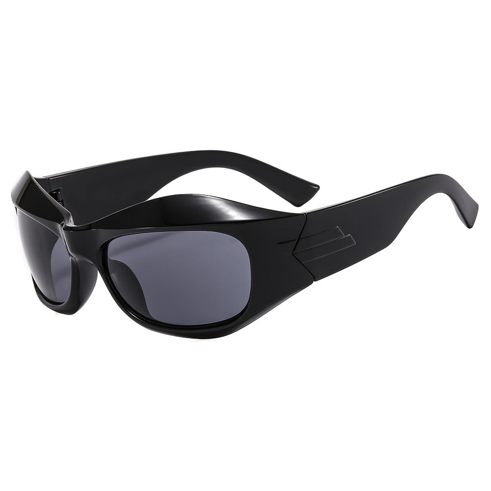 Gafas de sol deportivas futuristas y2k de PC al por mayor
